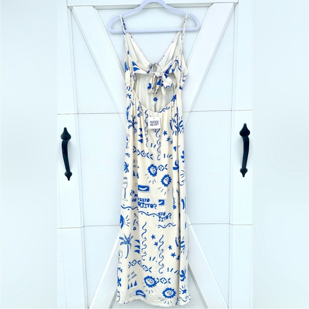 NWT Paper Heart Anthropologie - Day Drinks Maxi Dress - Picture 2 of 2